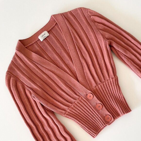 Wilfred Plunge Front Cardigan - Picture 2 of 9